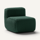 Side Chair Outdoor Lounge Chair Shore Studios Monochrome Emerald