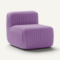 Side Chair Outdoor Lounge Chair Shore Studios Monochrome Lavender