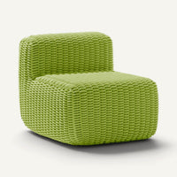 Side Chair Outdoor Lounge Chair Shore Studios Monochrome Lime