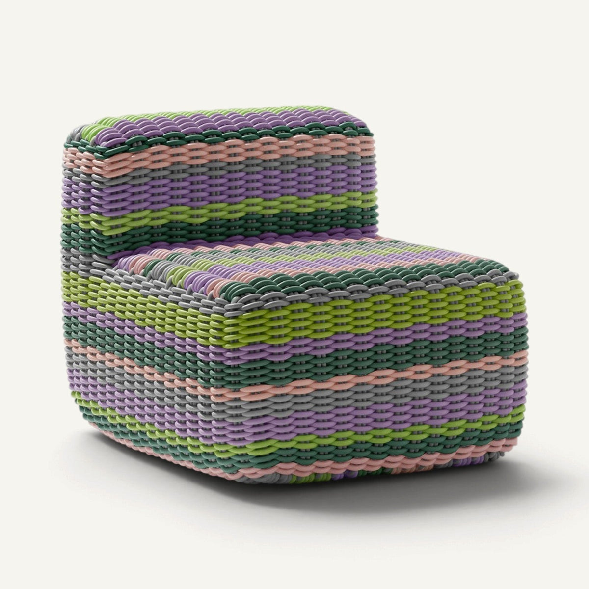 Side Chair Outdoor Lounge Chair Shore Studios Multistripe Botanic