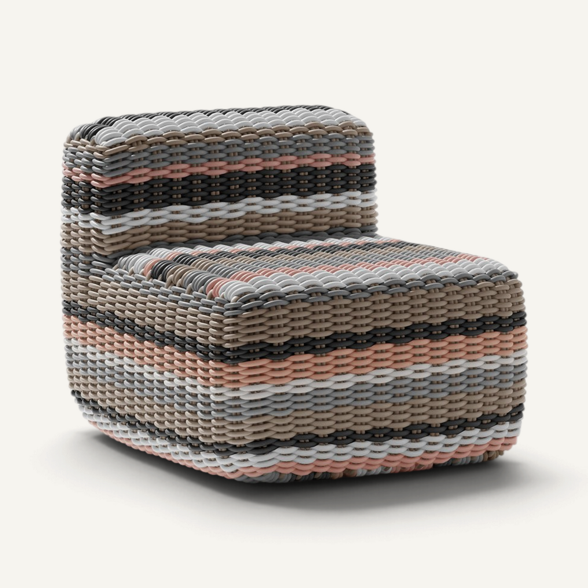 Side Chair Outdoor Lounge Chair Shore Studios Multistripe Cliff Walk