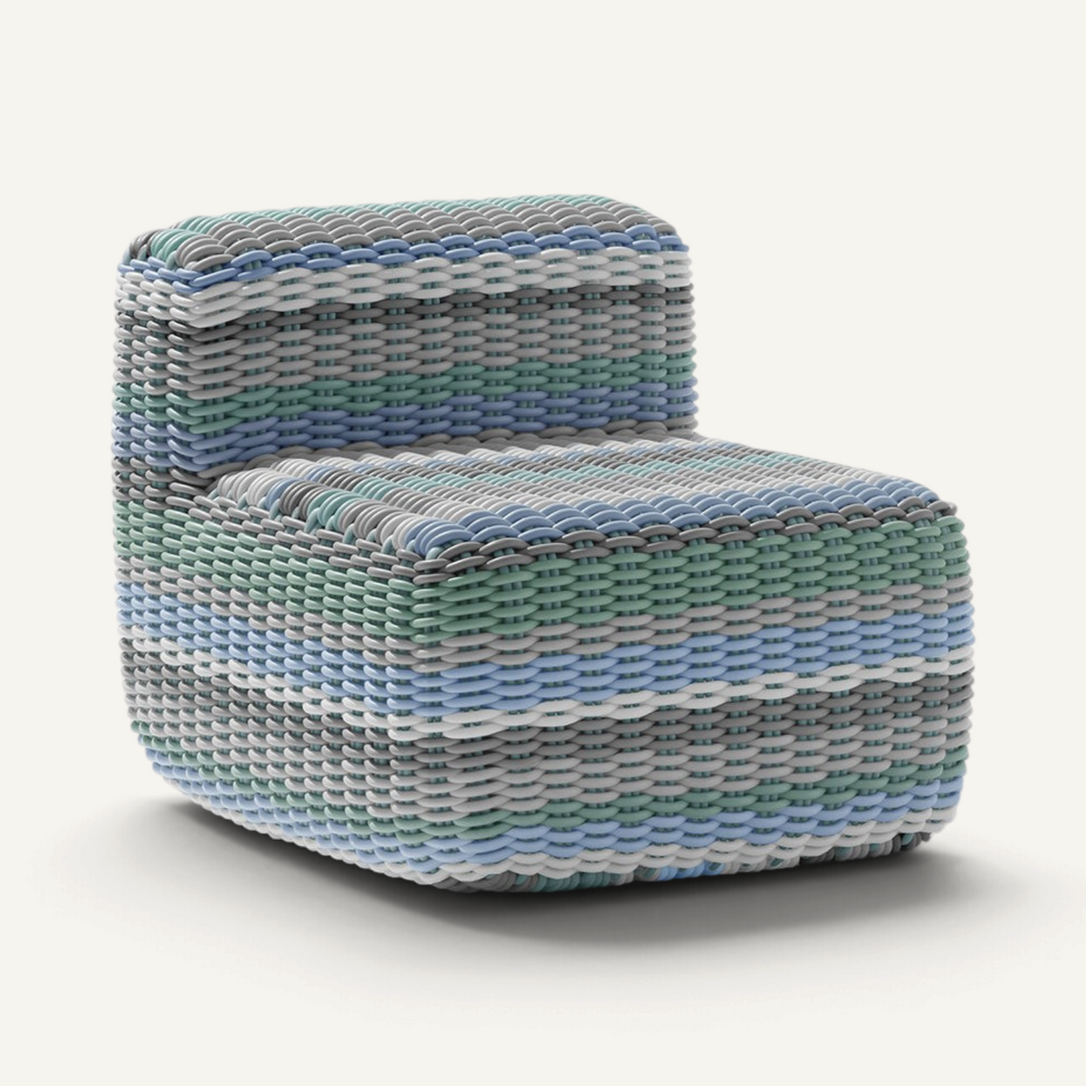 Side Chair Outdoor Lounge Chair Shore Studios Multistripe First Frost
