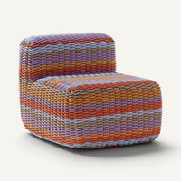 Side Chair Outdoor Lounge Chair Shore Studios Multistripe Mardi Gras