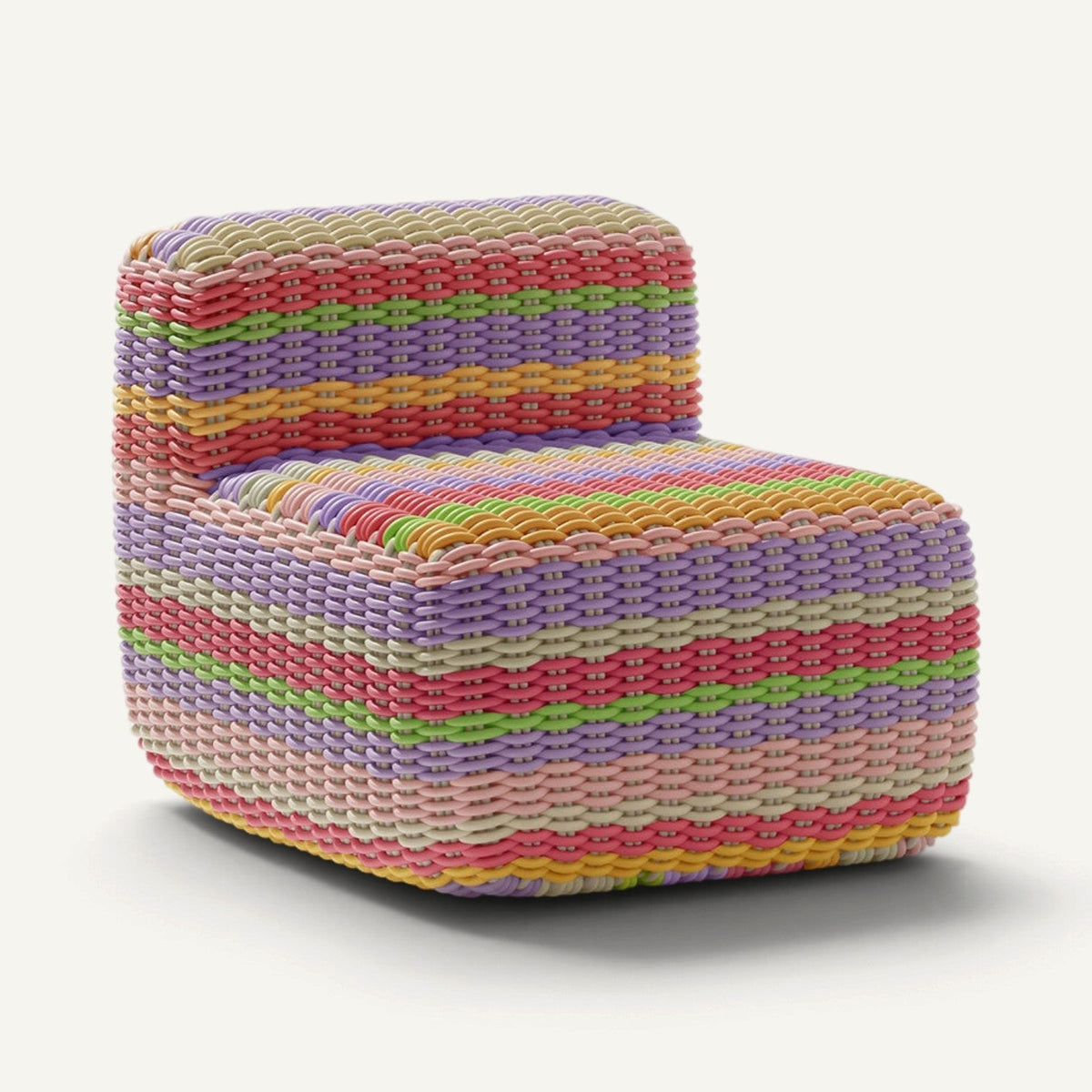 Side Chair Outdoor Lounge Chair Shore Studios Multistripe Spring Bouquet