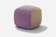 Square Stool Outdoor Ottoman Shore Studios Gradient Lavender Dunes  