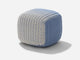 Square Stool Outdoor Ottoman Shore Studios Gradient Blue Sky  