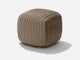 Square Stool Outdoor Ottoman Shore Studios Gradient Sand Dune  