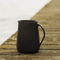 Wheel Thrown Jug Dinnerware Stone by Tone