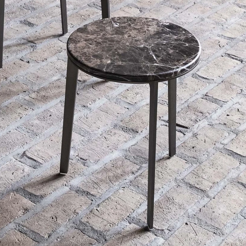 Side Table Furniture Sale Bensen Side Table Emperador Marble Bronzato