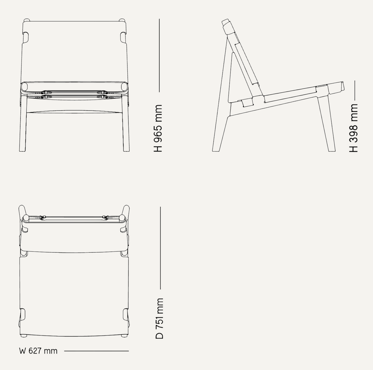 Hunter Lounge Chair Lounge Chair Eikund