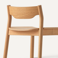 Tangerine Stool w. Back Stool Resident