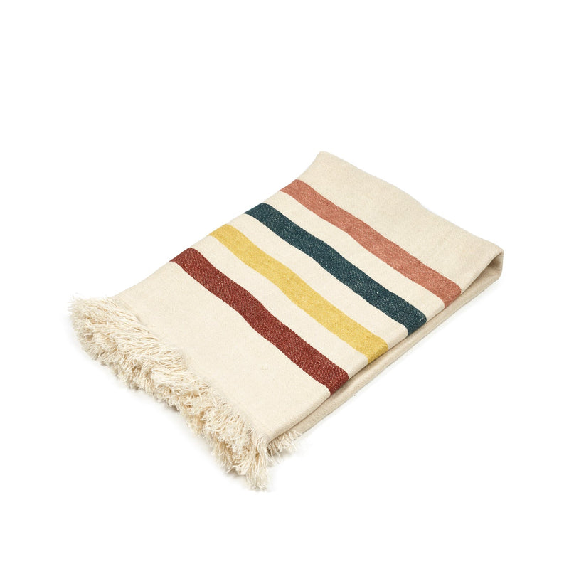 Lake Stripe Guest Towel Hand Towel Libeco