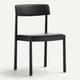 Timb Side Chair Chair Normann Copenhagen With Leather Black