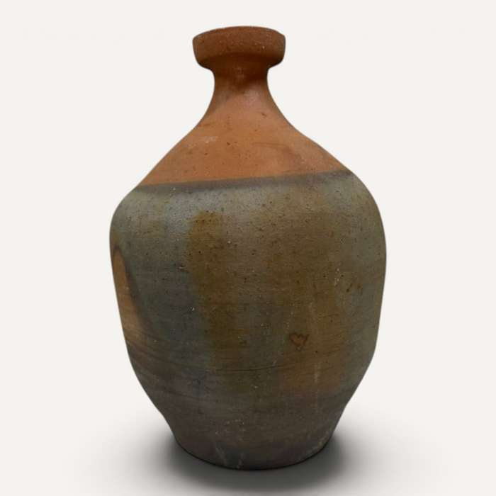 Vintage Clay Bottle Decor Tine K Home
