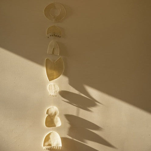 Chakra Hanging Decor Decor Muskhane Natural