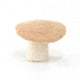 Felt Mushroom Decor Muskhane Nude Mushroom Small