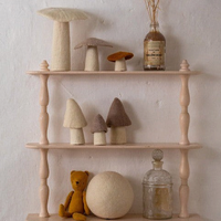 Felt Mushroom - Natural Decor Muskhane