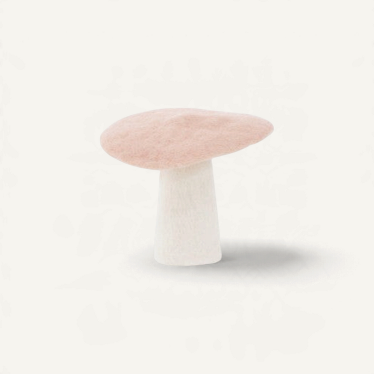 Felt Mushroom Decor Muskhane Nude Mushroom Large