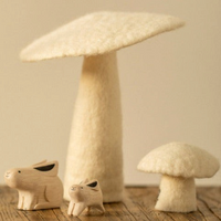 Felt Mushroom - Natural Decor Muskhane