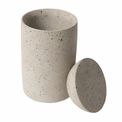 Terrazzo Swab Holder Bath & Body Pretti Cool Natural