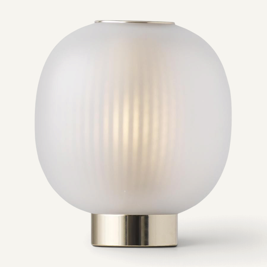 Bloom Table Light Lighting Resident White 9.4"D x 11.2"H
