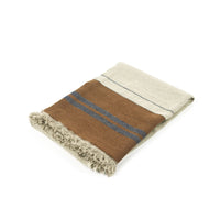The Highland Stripe Throw Blanket Throw Libeco   