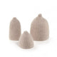 Felt Vase Cover, Set of 3 Vase Muskhane Sand