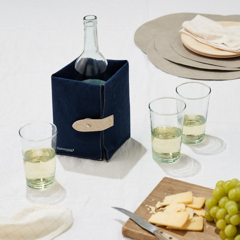 Ice-Cube Wine Chiller Dinnerware Uashmama