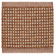 Dot Icon Rug Area Rug Kasthall 3' x 9' Burnt Terracotta 