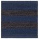 Narrow Stripe Icon Rug Area Rug Kasthall 3’ x 9’ Indigo Dream 221 