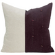 Blush Pillow Cover Pillows & Throws Bryar Wolf 22" x 22" Aubergine