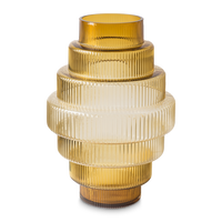 Steps Vase Vase Pols Potten Amber Large