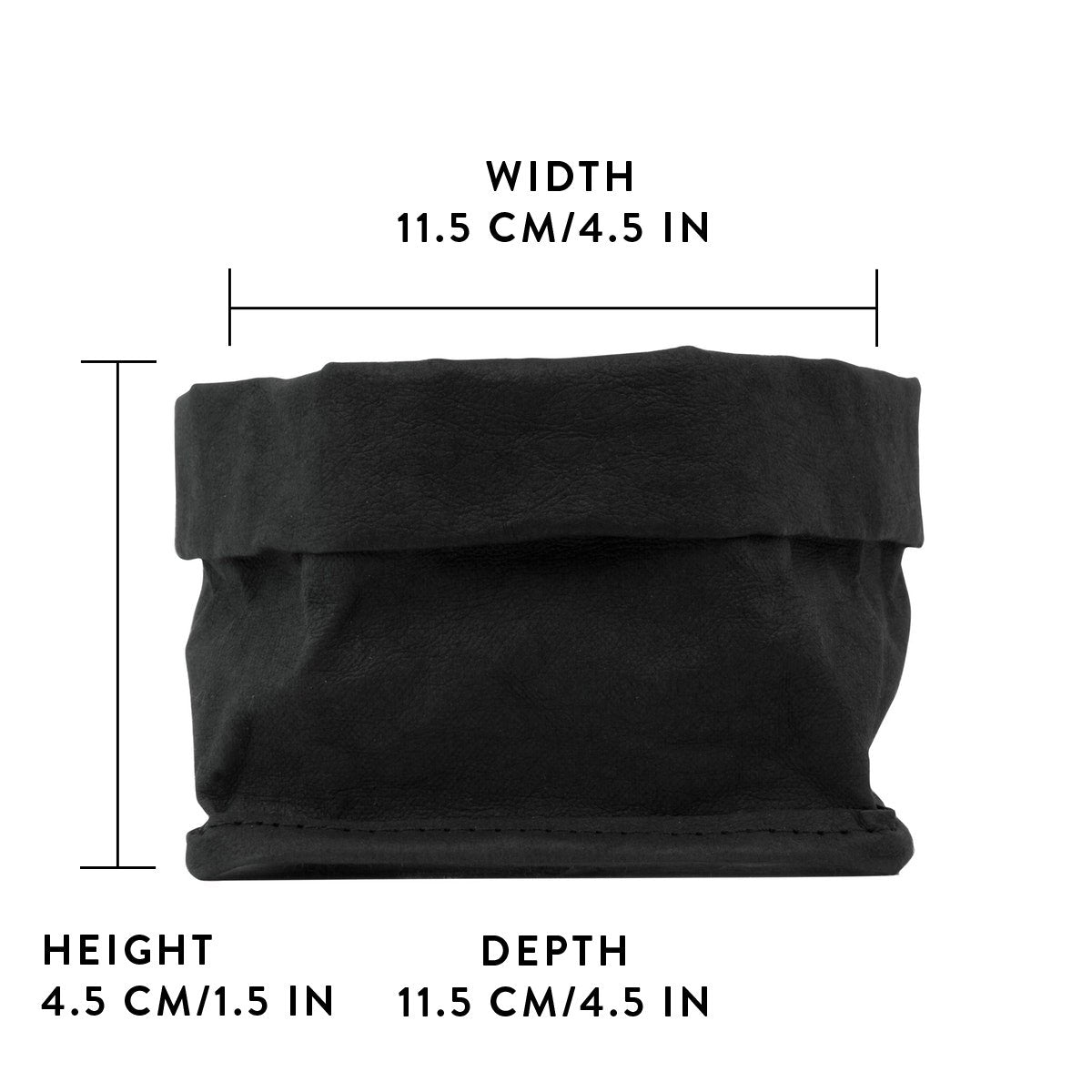 Lollie Bag Basket Uashmama Small Black