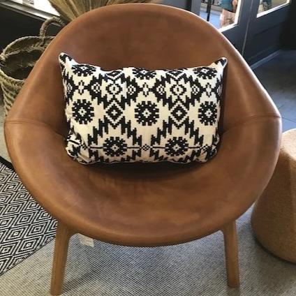 Slate Embroidery Cushion Pillows & Throws Tine K Home